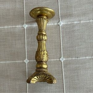 Elegant Gold Candle Holder